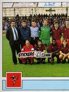 Sticker Equipe/Elftal