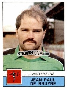 Sticker Jean-Paul De Bruyne - Football Belgium 1987-1988 - Panini