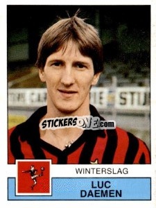 Sticker Luc Daemen - Football Belgium 1987-1988 n. 314 - Panini