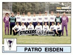 Sticker Patro Eisden (Equipe/Elftal) - Football Belgium 1987-1988 n. 337 - Panini