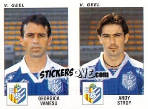 Figurina Georgica Vamesu / Andy Story - Football Belgium 2000-2001 n. 420 - Panini