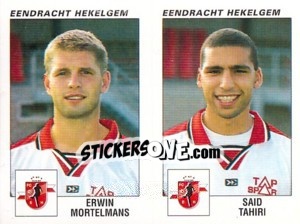 Figurina Erwin Mortelmans / Said Tahiri - Football Belgium 2000-2001 n. 426 - Panini