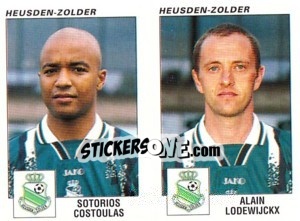 Cromo Sotorios Costoulas / Alain Lodewijckx - Football Belgium 2000-2001 n. 431 - Panini
