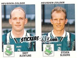 Figurina Davy Alentijns / Steven Slegers - Football Belgium 2000-2001 n. 434 - Panini