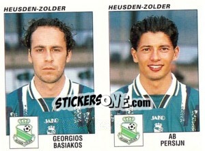 Sticker Georgios Basiakos / Ab Persijn - Football Belgium 2000-2001 - Panini