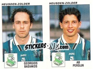 Sticker Georgios Basiakos / Ab Persijn - Football Belgium 2000-2001 n. 435 - Panini