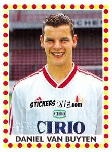 Sticker Daniel van Buyten - Football Belgium 2000-2001 n. 1 - Panini