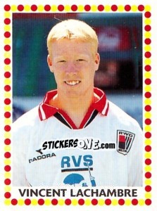 Sticker Vincent Lachambre - Football Belgium 2000-2001 n. 2 - Panini