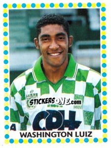 Sticker Washington Luiz - Football Belgium 2000-2001 n. 6 - Panini