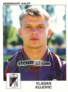 Sticker Vladan Kujovic - Football Belgium 2000-2001 n. 10 - Panini