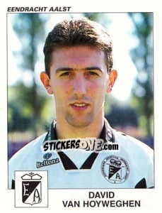 Cromo David van Hoyweghen - Football Belgium 2000-2001 - Panini
