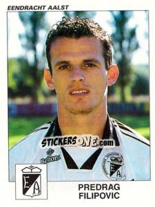 Sticker Predrag Filipovic - Football Belgium 2000-2001 - Panini