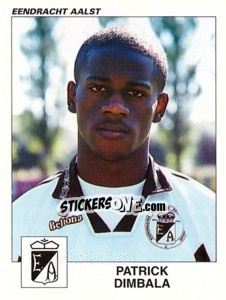 Figurina Patrick Dimbala - Football Belgium 2000-2001 - Panini