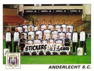 Figurina Elftal / Equipe - Football Belgium 2000-2001 n. 28 - Panini