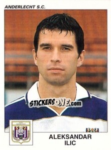 Figurina Aleksandar Ilic - Football Belgium 2000-2001 - Panini