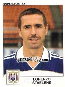 Cromo Lorenzo Staelens - Football Belgium 2000-2001 - Panini