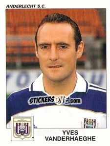 Sticker Yves Vanderhaeghe - Football Belgium 2000-2001 - Panini
