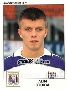 Sticker Alin Stoica - Football Belgium 2000-2001 n. 41 - Panini