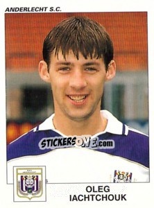 Sticker Oleg Iachtchouk - Football Belgium 2000-2001 n. 42 - Panini