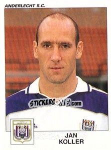 Sticker Jan Koller - Football Belgium 2000-2001 n. 45 - Panini