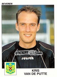 Sticker Kris Van De Putte - Football Belgium 2000-2001 n. 70 - Panini