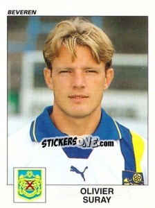 Sticker Olivier Suray - Football Belgium 2000-2001 - Panini