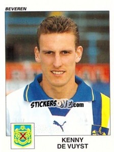 Sticker Kenny De Vuyst - Football Belgium 2000-2001 - Panini