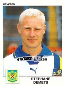 Sticker Stephane Demets - Football Belgium 2000-2001 n. 76 - Panini