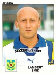 Sticker Lambert Smid - Football Belgium 2000-2001 - Panini