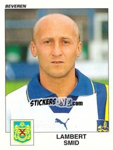 Sticker Lambert Smid - Football Belgium 2000-2001 n. 80 - Panini