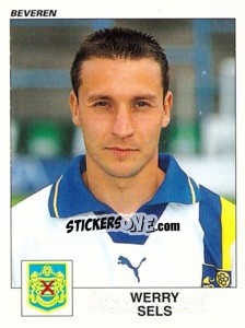 Sticker Werry Sels - Football Belgium 2000-2001 n. 81 - Panini
