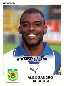 Sticker Alex Sandro Da Costa - Football Belgium 2000-2001 n. 85 - Panini