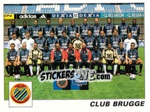 Figurina Elftal / Equipe - Football Belgium 2000-2001 - Panini