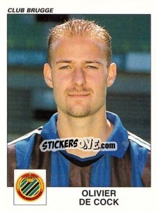 Cromo Olivier De Cock - Football Belgium 2000-2001 n. 91 - Panini