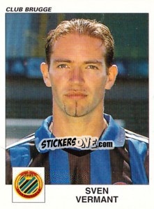 Sticker Sven Vermant - Football Belgium 2000-2001 - Panini