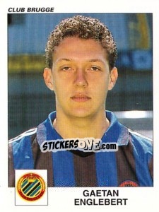 Sticker Gaetan Englebert - Football Belgium 2000-2001 n. 98 - Panini