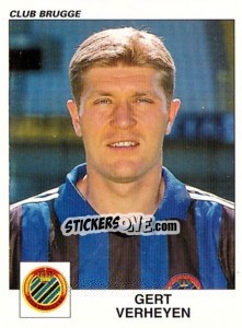 Sticker Gert Verheyen - Football Belgium 2000-2001 n. 102 - Panini