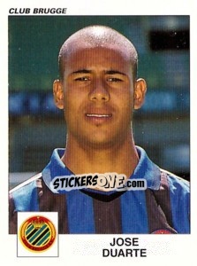 Sticker Jose Duarte - Football Belgium 2000-2001 - Panini