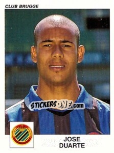 Sticker Jose Duarte - Football Belgium 2000-2001 n. 103 - Panini
