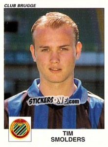 Sticker Tim Smolders - Football Belgium 2000-2001 - Panini