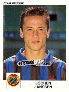 Sticker Jochen Janssen - Football Belgium 2000-2001 - Panini
