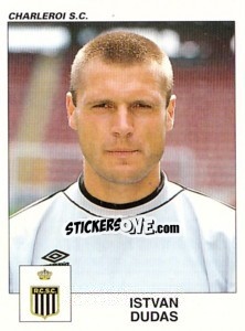Sticker Istvan Dudas - Football Belgium 2000-2001 - Panini