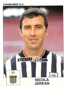 Cromo Nicola Jerkan - Football Belgium 2000-2001 - Panini