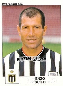 Sticker Enzo Scifo - Football Belgium 2000-2001 n. 122 - Panini