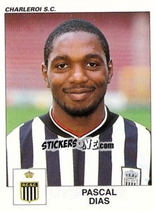 Cromo Pascal Dias - Football Belgium 2000-2001 n. 124 - Panini