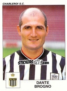 Sticker Dante Brogno - Football Belgium 2000-2001 n. 125 - Panini