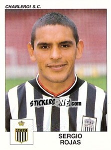 Cromo Sergio Rojas - Football Belgium 2000-2001 n. 126 - Panini