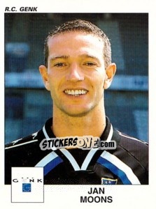 Sticker Jan Moons - Football Belgium 2000-2001 n. 130 - Panini