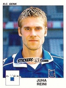 Sticker Juha Reini - Football Belgium 2000-2001 n. 132 - Panini