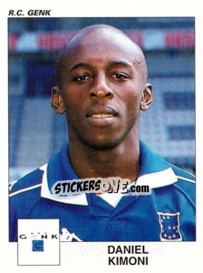 Sticker Daniel Kimoni - Football Belgium 2000-2001 n. 133 - Panini